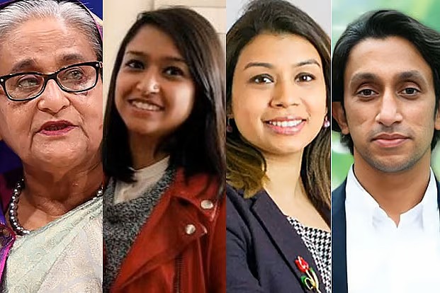 শেখ হাসিনা ও শেখ রেহানার তিন সন্তানের কারাদণ্ড