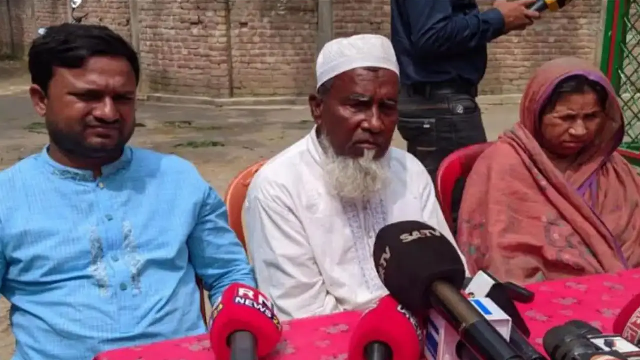 রায়ে অসন্তোষ আবু সাঈদের মা-বাবা