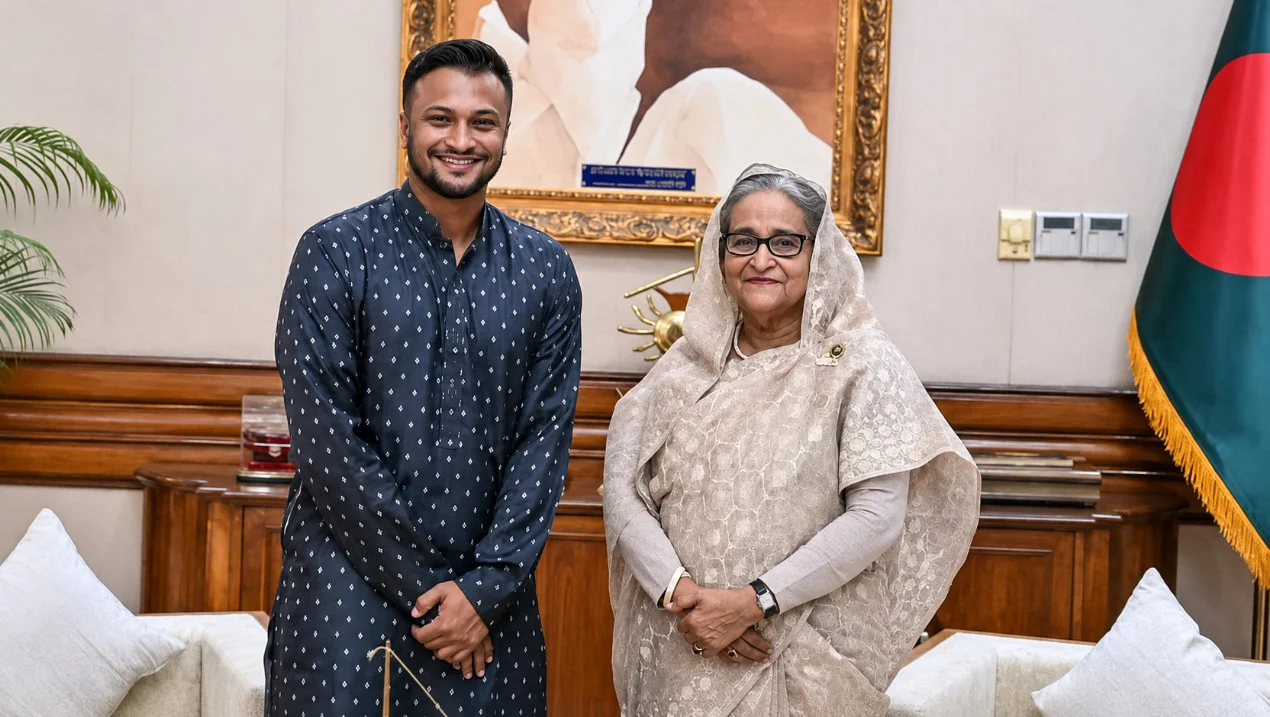 অবশেষে প্রকাশ্যে আসছেন শেখ হাসিনা, থাকবেন সাকিবও